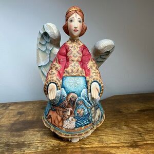 G. DeBrekht Nativity Angel 2004 DerEvo limited edition Christmas Russia 55410-3